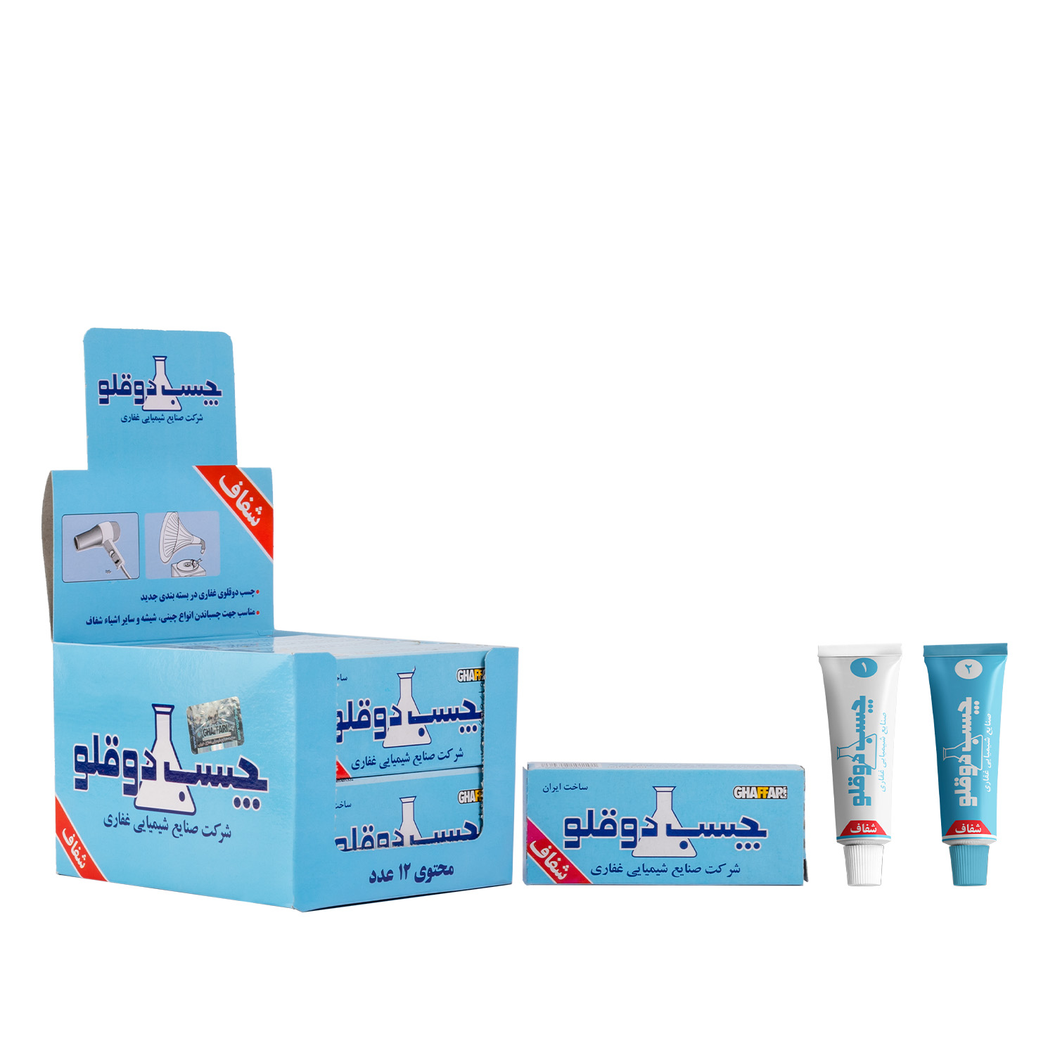 چسب دوقلوی همه کاره شفاف - تصویر 4